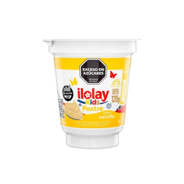 POSTRE VAINILLA ILOLAY x 120 g