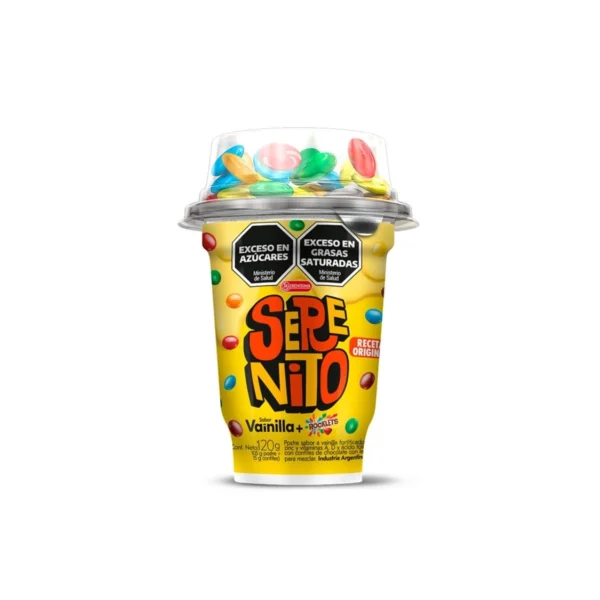 POSTRE VAINILLA+ROCKLETS SERENITO x 120 g