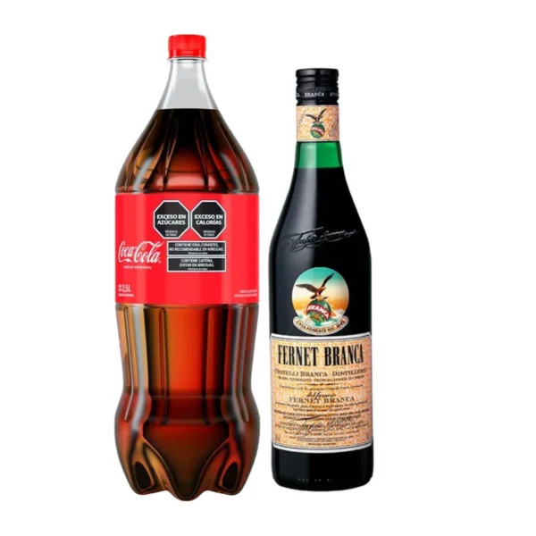 PROMO COCA-COLA x 2,5 L+ FERNET BRANCA x 750 ml