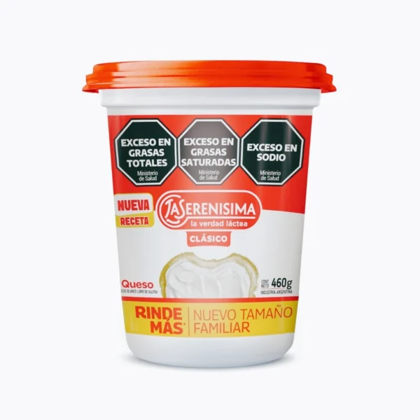 QUESO BLANCO CLÁSICO LA SERENISIMA x 460 g