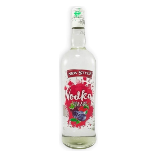 VODKA FRUTOS ROJOS NEW STYLE x 1 L
