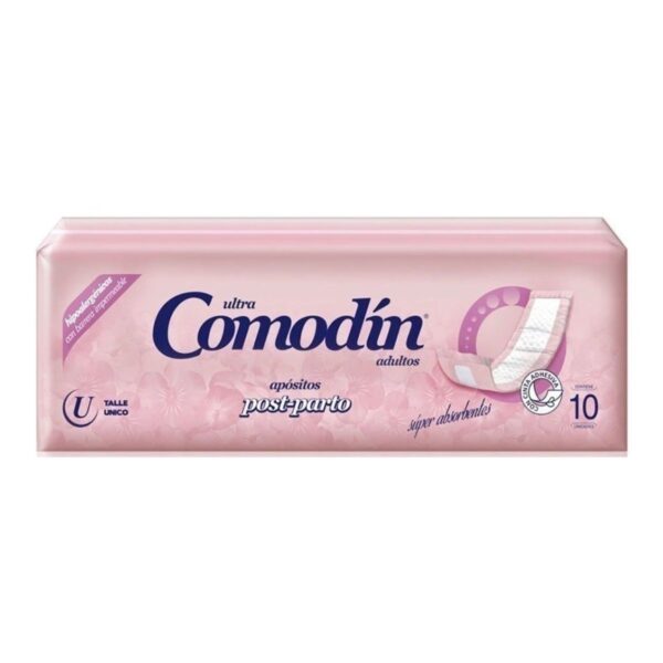APÓSITOS POST-PARTO COMODÍN X10 UNIDADES