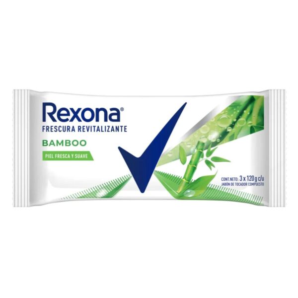 JABÓN BAMBOO REXONA 3x120 g