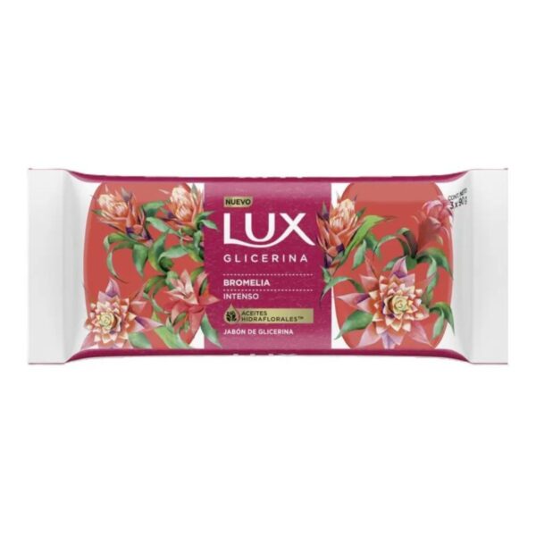 JABÓN CON GLICERINA BROMELIA LUX 3x90g