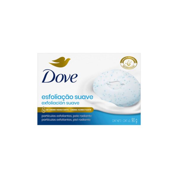 JABÓN EXFOLIACIÓN SUAVE DOVE x90g