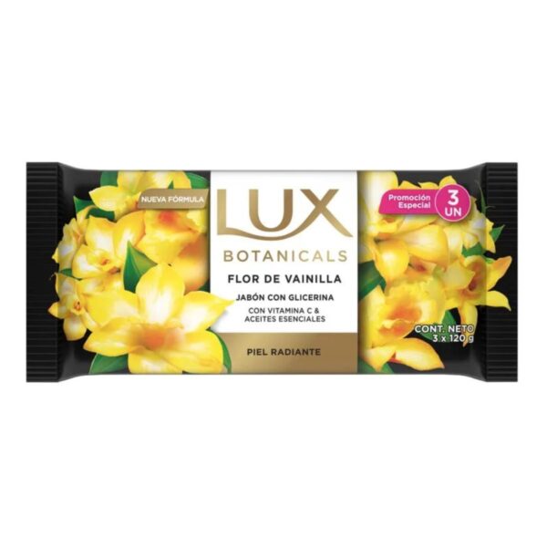 JABÓN FLOR DE VAINILLA LUX 3x120g COD 24140