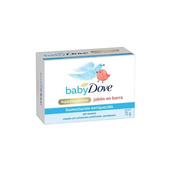 JABÓN HUMECTACIÓN ENRIQUECIDA BABY DOVE x75g
