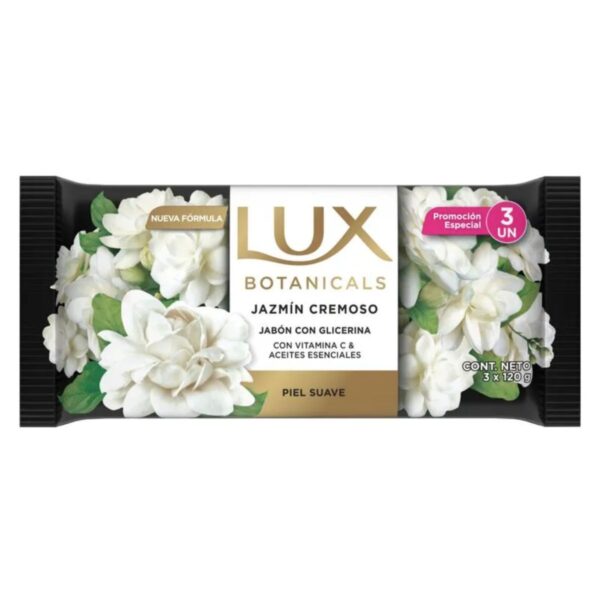 JABÓN JAZMÍN CREMOSO LUX 3x120g