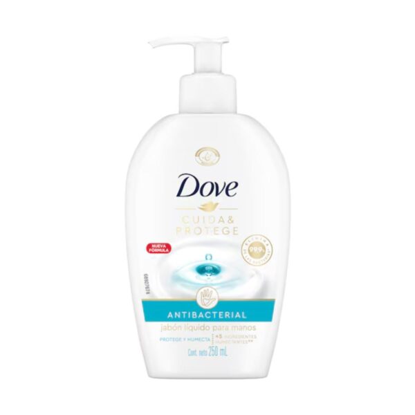 JABÓN LÍQUIDO ANTIBACTERIAL DOVE x250ml