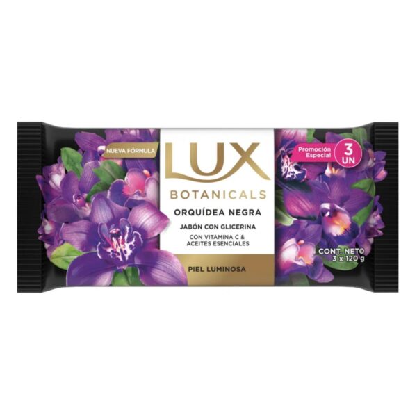 JABÓN ORQUÍDEA NEGRA LUX 3x120g