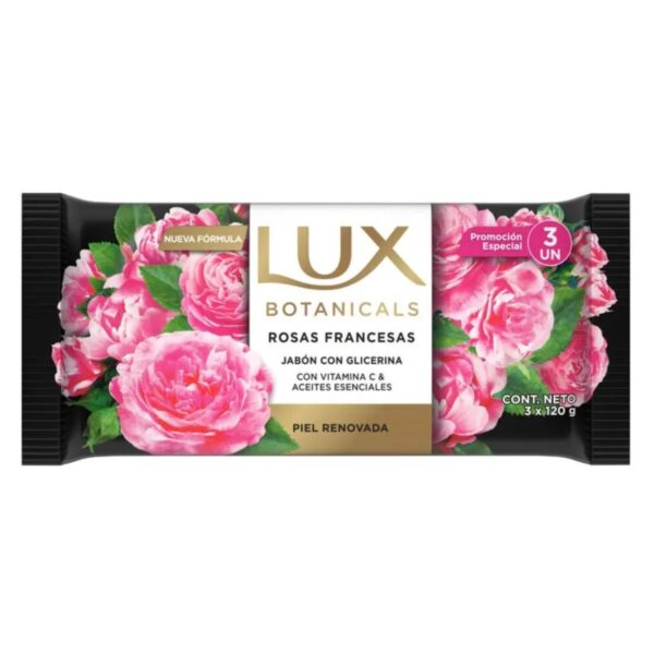 JABÓN ROSAS FRANCESAS LUX 3x120g