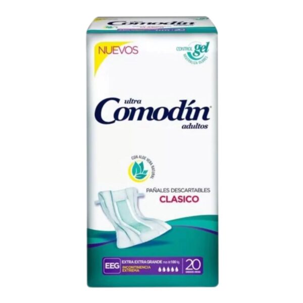 PAÑAL CLÁSICO ADULTO COMODÍN EEG X20 UNIDADES