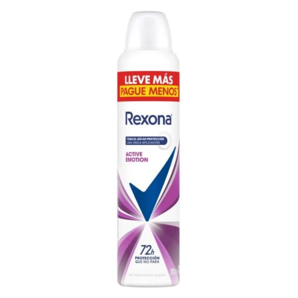 ANTITRANSPIRANTE ACTIVE EMOTION REXONA x 250 ml