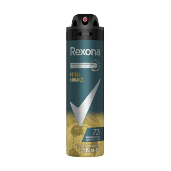 ANTITRANSPIRANTE FÚTBOL FANATICS REXONA MEN x 150 ml