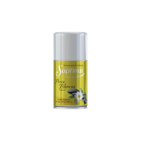 AROMATIZANTE DE AMBIENTE FLORES BLANCAS SAPHIRUS x185 g