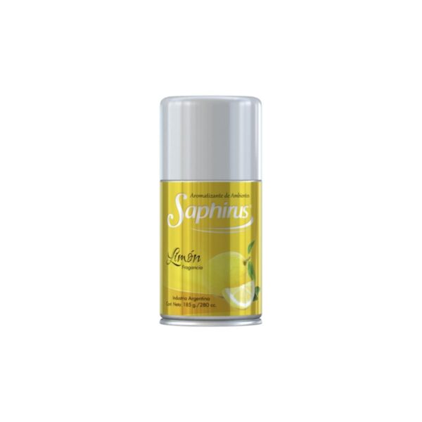 AROMATIZANTE DE AMBIENTE LIMÓN SAPHIRUS x185 g