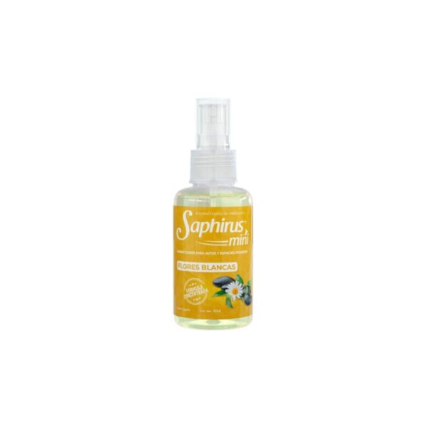 AROMATIZADOR MINI FLORES BLANCAS SAPHIRUS x60 ml