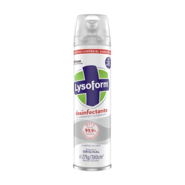 DESINFECTANTE AEROSOL ORIGINAL LYSOFORM x380 cc