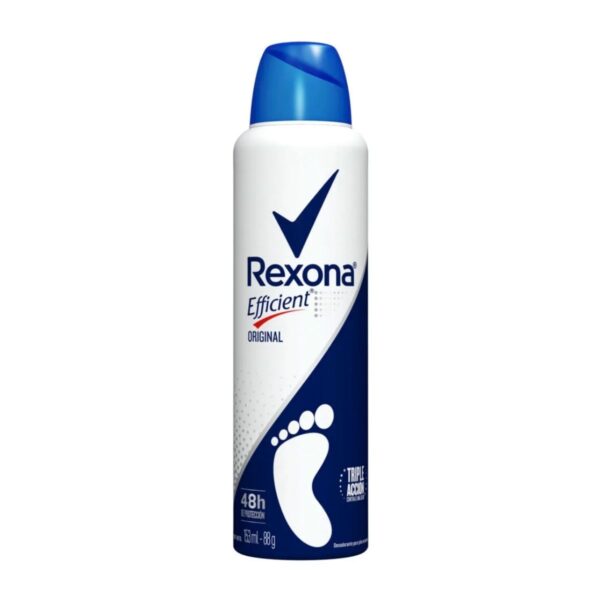 DESODORANTE PARA PIES EFFICIENT ORIGINAL REXONA x 153 ml