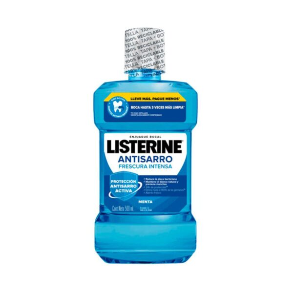 ENJUAGUE BUCAL ANTISARRO MENTA x500 ml