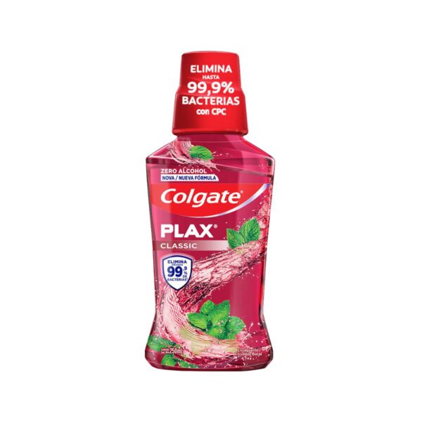 ENJUAGUE BUCAL PLAX CLASSIC COLGATE x250 ml