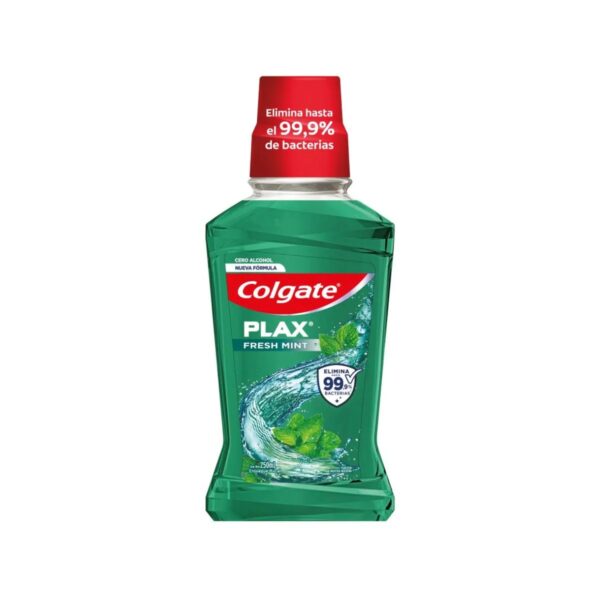 ENJUAGUE BUCAL PLAX FRESH MINT COLGATE x250 ml