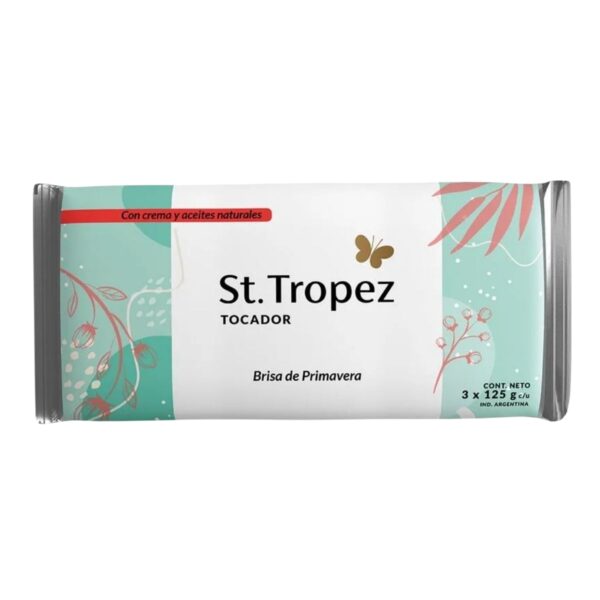 JABÓN TOCADOR BRISA DE PRIMAVERA ST.TROPEZ x 125 g