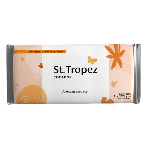 JABÓN TOCADOR ARMONÍA PARA VOS ST.TROPEZ 3 x 125 g