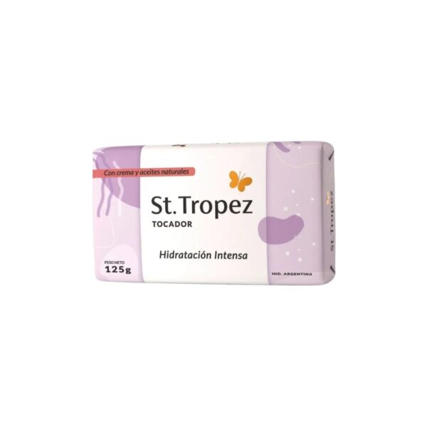JABÓN TOCADOR HIDRATACIÓN INTENSA ST.TROPEZ x125 g