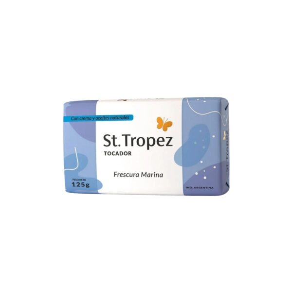 JABÓN TOCADOR FRESCURA MARINA ST.TROPEZ x 125 g