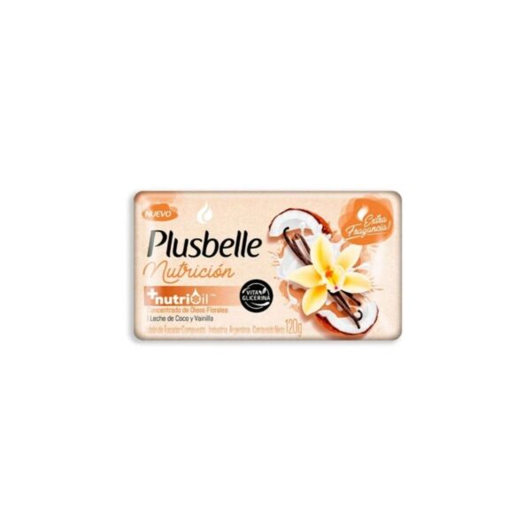 JABÓN TOCADOR NUTRICIÓN PLUSBELLE x 120 g