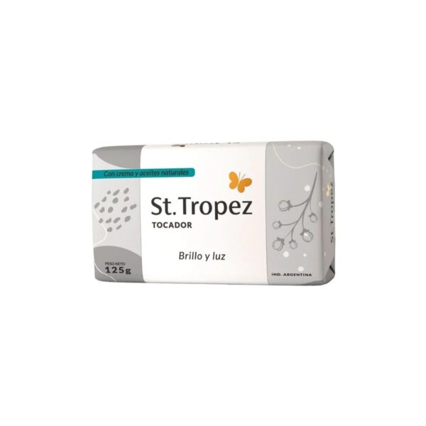 JABÓN TOCADOR BRILLO Y LUZ ST.TROPEZ x 125 g