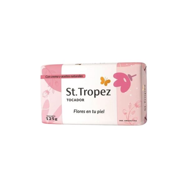 JABÓN TOCADOR FLORES EN TU PIEL ST.TROPEZ x 125 g