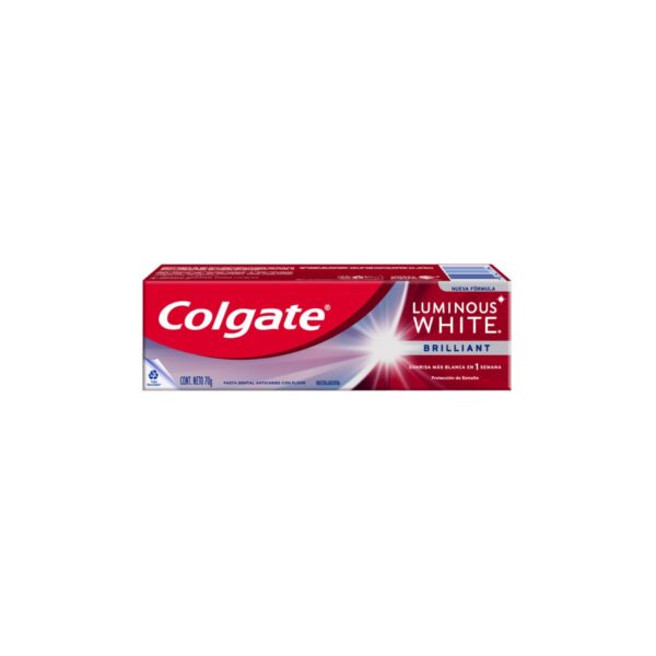 PASTA DENTAL LUMINOUS WHITE BRILLIANT COLGATE x70 g