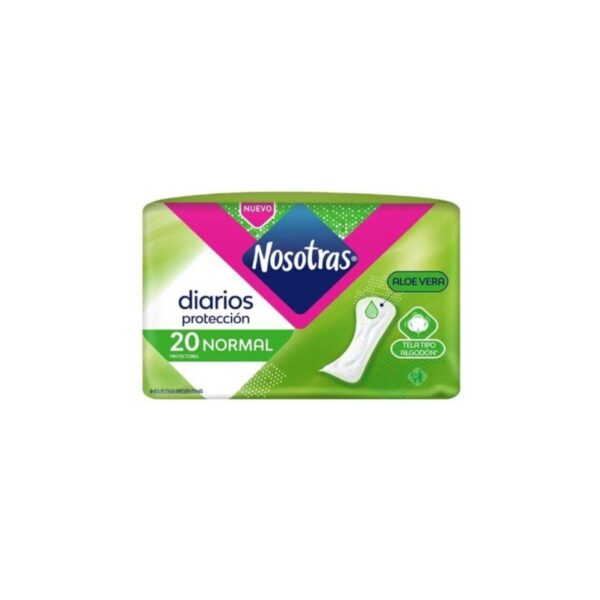 PROTECTORES DIARIOS NORMAL NOSOTRAS X20 UNIDADES