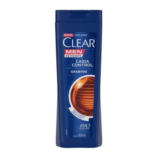 SHAMPOO CAÍDA CONTROL CLEAR MEN x400 ml