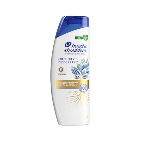 SHAMPOO CRECE FUERTE DESDE LA RAIZ HEAD & SHOULDERS x375 ml