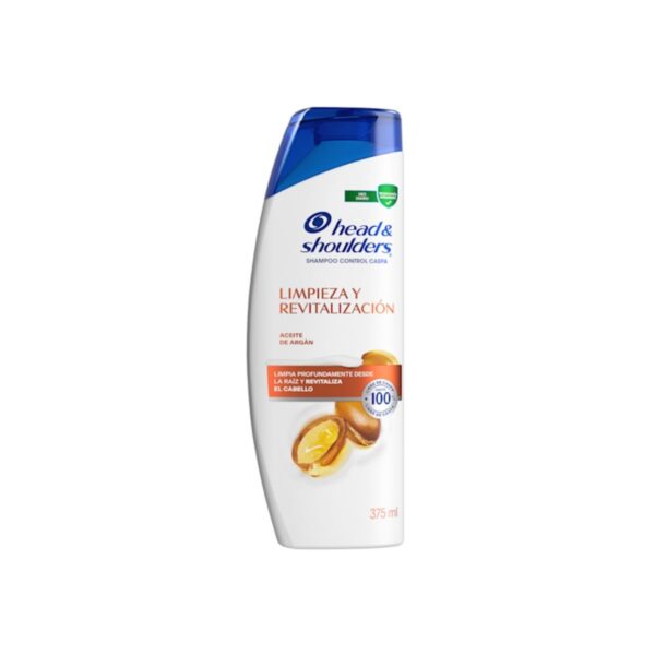 SHAMPOO LIMPIEZA Y REVITALIZACIÓN HEAD & SHOULDERS x375 ml