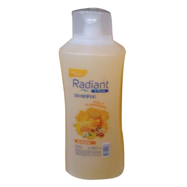 SHAMPOO MIEL Y ALMENDRAS RADIANT x950 ml