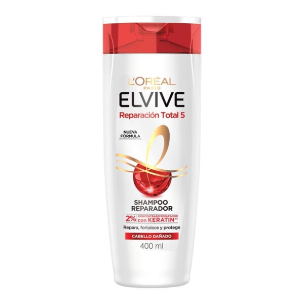 SHAMPOO REPARACIÓN TOTAL 5 ELVIVE x400 ml