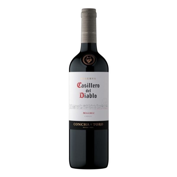 VINO MALBEC CASILLERO DEL DIABLO x750ml