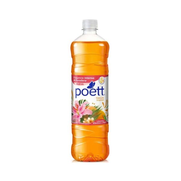 POETT P/PISO FRESCURA TROPICAL X900ML(12)