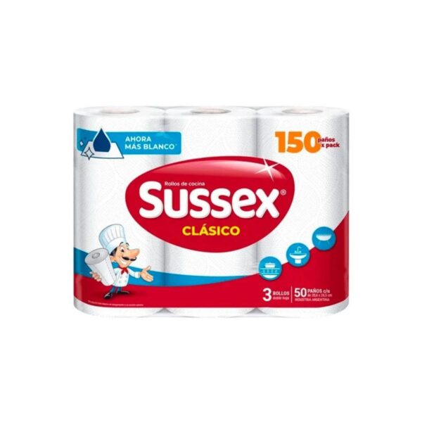 ROLLO DE COCINA SUSSEX X3 X150P  (10.).