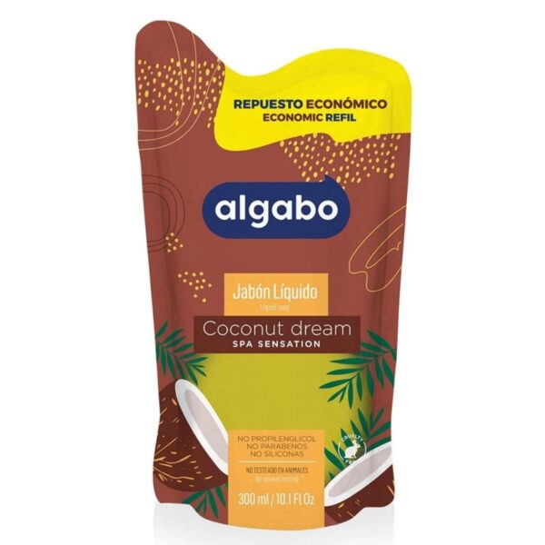 ALGABO JAB. D/PACK X300ML COCO Y VAINILLA (12)