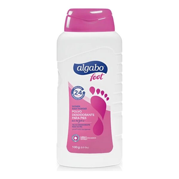 ALGABO TALCO P/PIES MUJER X100G(12)