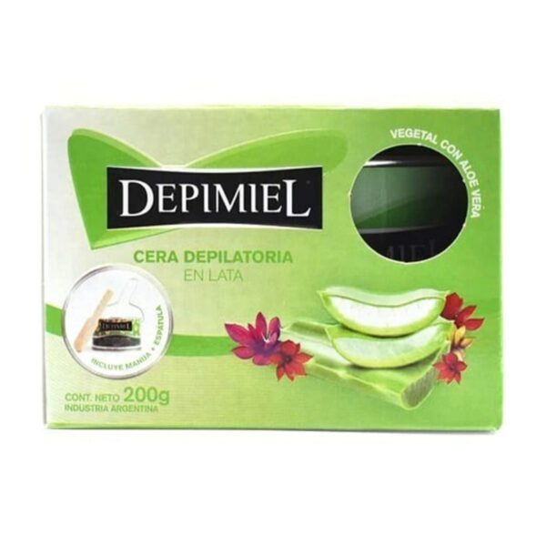 DEPIMIEL CERA DEPILADORA VERDE X200GR