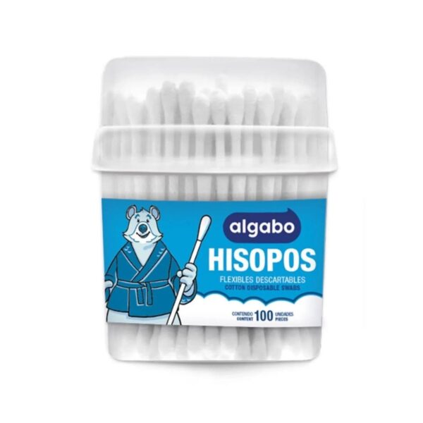 ALGABO HISOPOS X100 POTE (48)