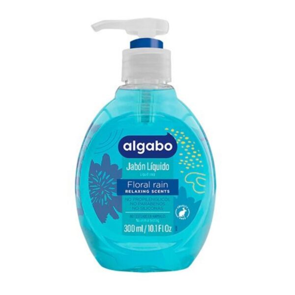 ALGABO JAB. LIQ C/VAL X300ML FLO. RAIN (12)