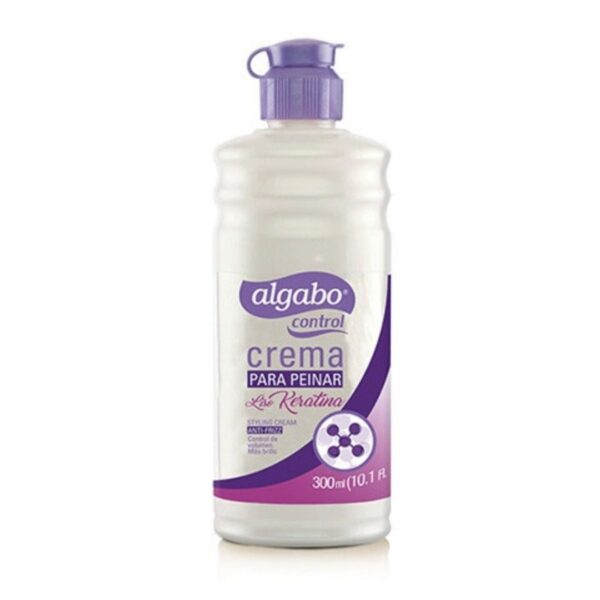 ALGABO CREMA P/ PEINAR X300ML KERATINA (12)