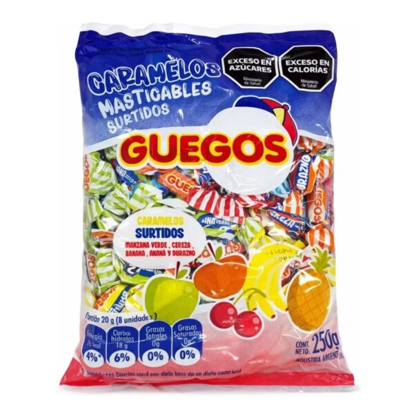 CARAMELOS GUEGOS X250G.(30)